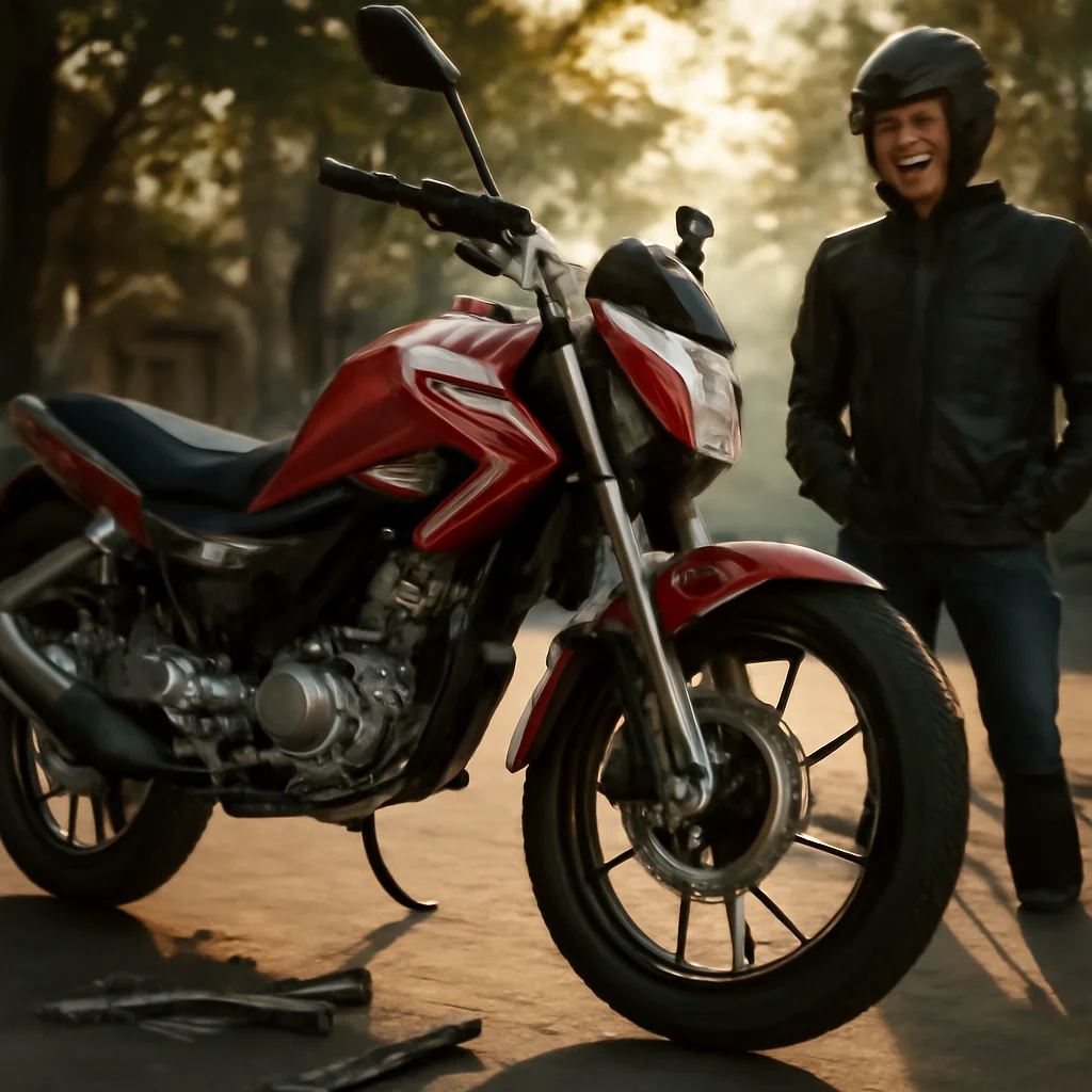 Calibragem correta do pneu start 160