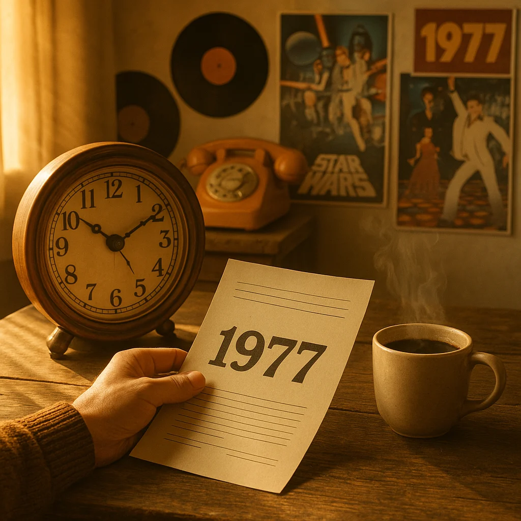 Idade de quem nasceu em 1977: descubra quantos anos tem